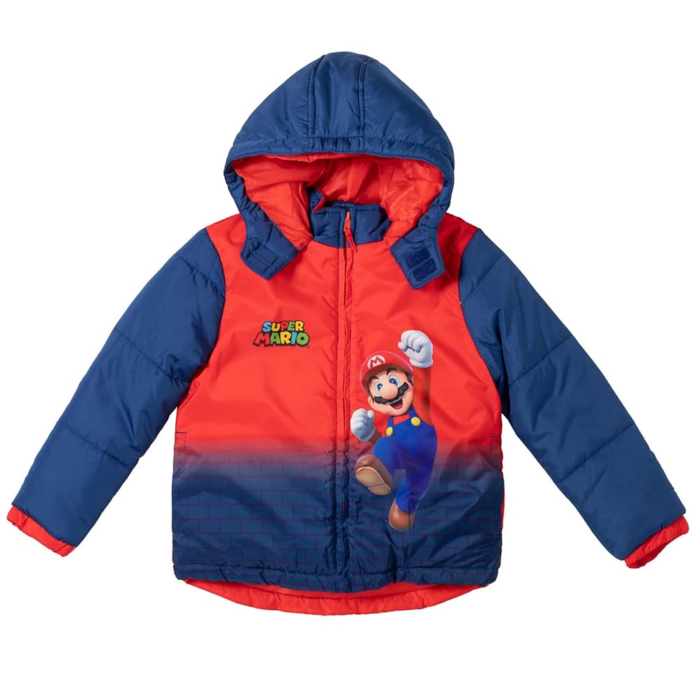Amazon | SUPER MARIO Nintendo Little Boys Zip Up Fashion